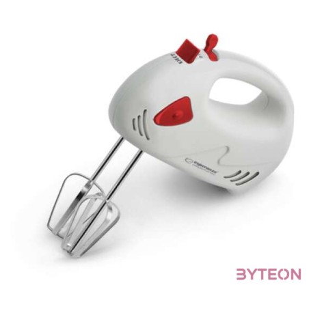 Esperanza Muffin kézi mixer, fehér-piros