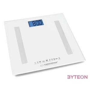 Esperanza B.Fit 8 in1 Bluetooth okos fürdőszoba mérleg, fehér