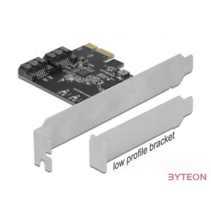 Delock 2 portos SATA PCI Express Kártya - alacsony profilú formatényező