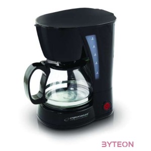 Esperanza Robusta filteres kávéfozo, 0.6 liter, fekete