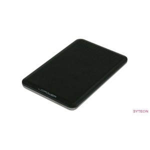 LC-Power LC-25BU3 Ultraslim Fekete [2.5"/USB3.0]