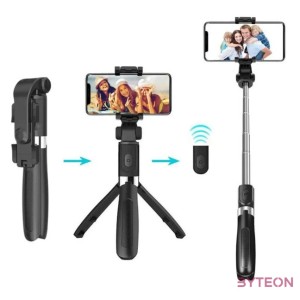 Media-Tech 2in1 selfiebot és tripod bluetooth távirányítóval