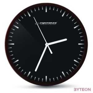 Esperanza Budapest falióra, fekete