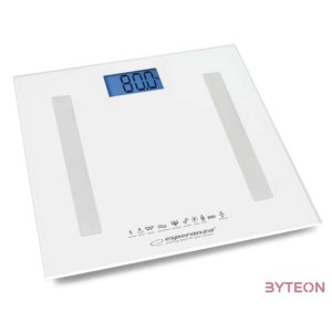 Esperanza B.Fit 8 in1 Bluetooth okos fürdőszoba mérleg, fehér