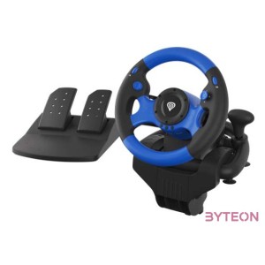 Genesis Seaborg 350 Versenykormány, PC,Konzol, fekete-kék