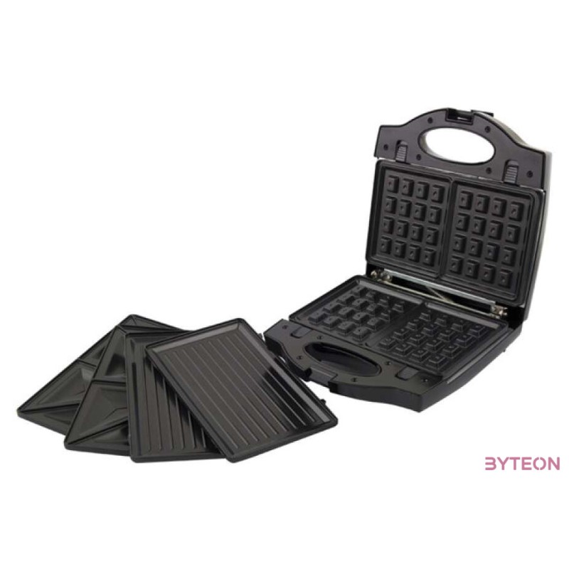 Esperanza Portabella 3in1 melegszendvics süto 750 W fekete