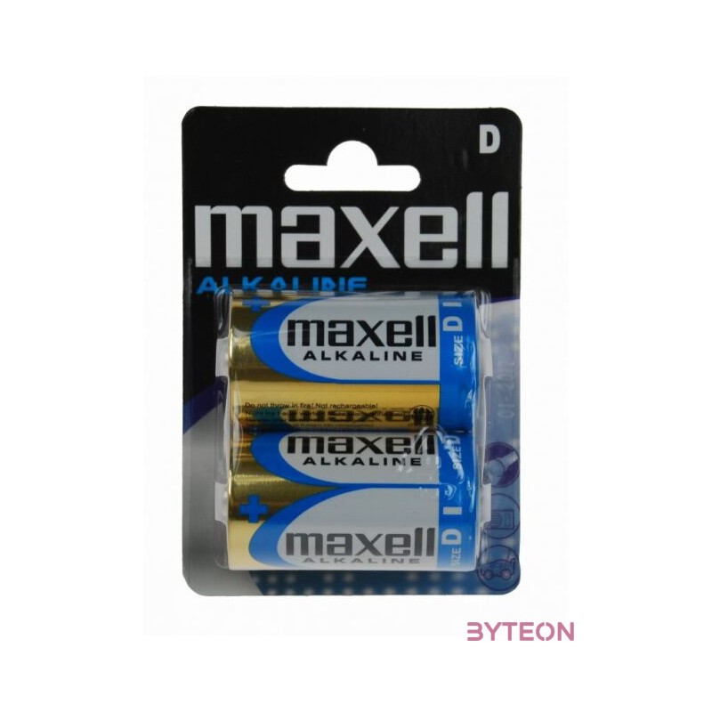 Maxell LR20x2 alkáli elem góliát