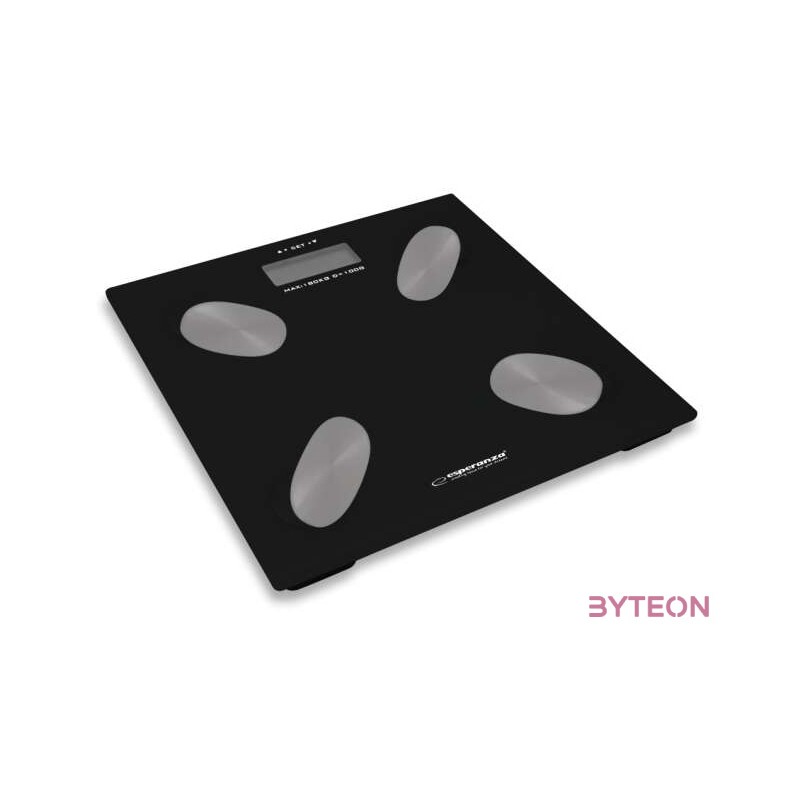 Esperanza Cha-Cha személymérleg, fekete