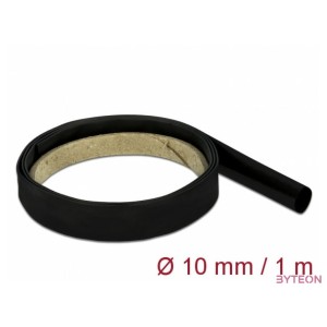 Delock Fekete zsugorcső 1 m x 10 mm