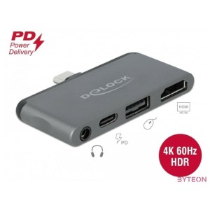 Delock Mini-dokkoló állomás iPad Pro készülékekhez 4K 60 Hz-en