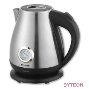 Esperanza Thames elektromos vízforraló homérséklet jelzovel 1,7 liter, inox