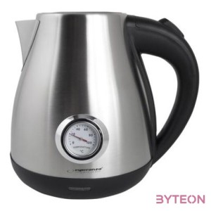 Esperanza Thames elektromos vízforraló homérséklet jelzovel 1,7 liter, inox