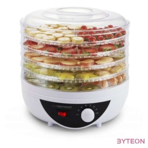 Esperanza Chanterelles aszalógép, fehér