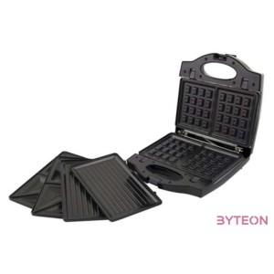 Esperanza Portabella 3in1 melegszendvics süto 750 W fekete