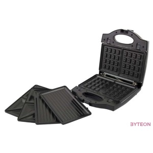 Esperanza Portabella 3in1 melegszendvics süto 750 W fekete