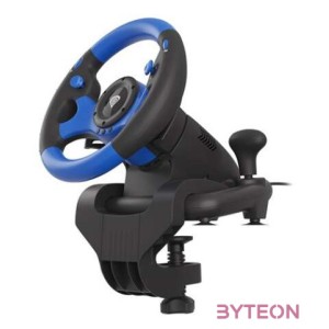 Genesis Seaborg 350 Versenykormány, PC,Konzol, fekete-kék