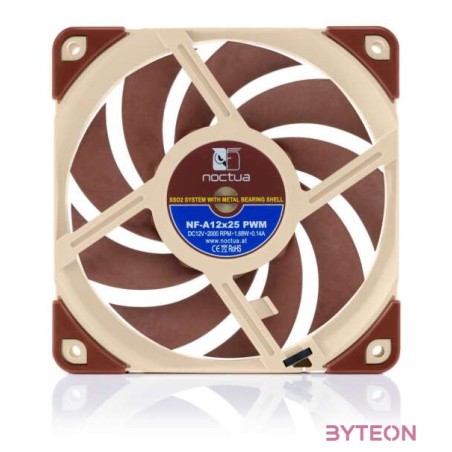 Ventilátor Noctua NF-A12x25 PWM 12cm