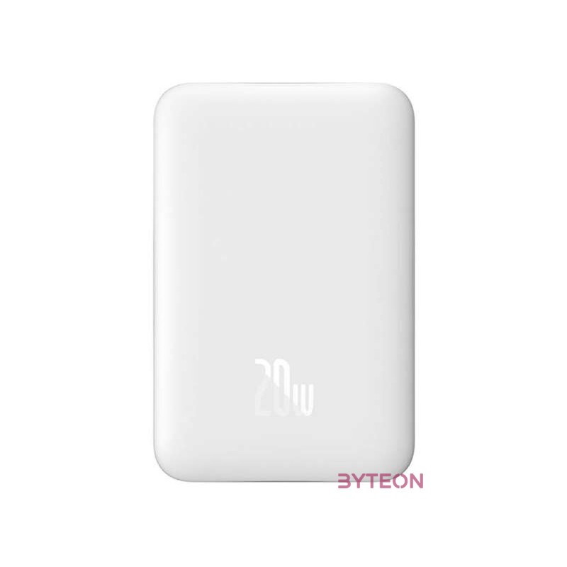 Baseus Magnetic Powerbank, 10000mAh, 20W (white)