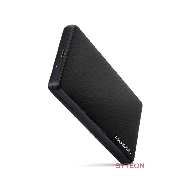 HDD ház Axagon EE25-SLC SATA III 2.5 USB 3.1 Type-C Fekete