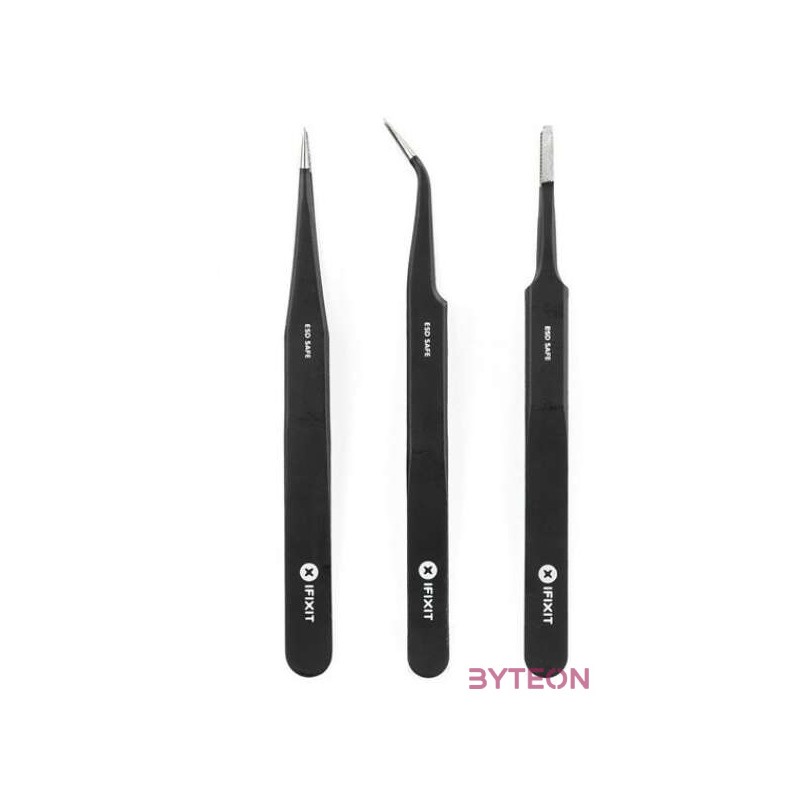 Szerszám iFixit Precision Tweezer Set PRO Precíziós csipesz szett 3db-os
