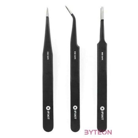 Szerszám iFixit Precision Tweezer Set PRO Precíziós csipesz szett 3db-os