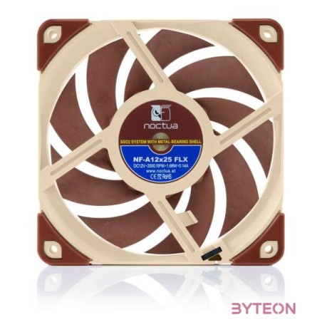 Ventilátor Noctua NF-A12x25 FLX 12cm