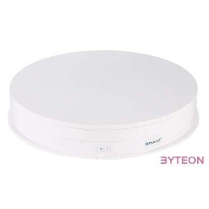 Puluz 30cm USB Electric Rotating Turntable Display White
