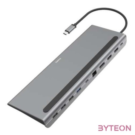 Hama USB 3.2 TYPE-C 10in1 Dokkoló Adapter
