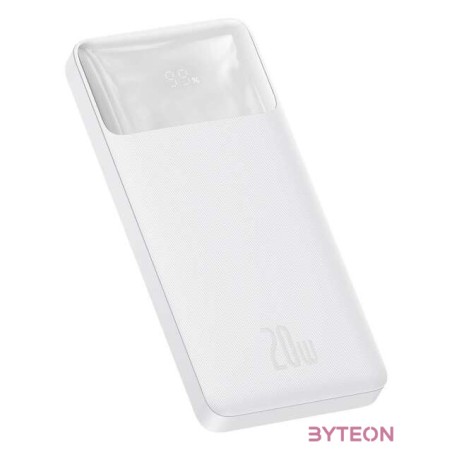 Powerbank Baseus Bipow 10000mAh, 20W (white)
