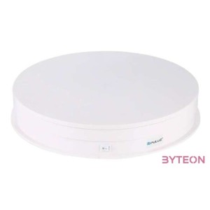 Puluz 30cm USB Electric Rotating Turntable Display White