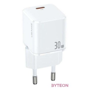 Usams T45 30W Super Si Mini PD Fast Charger White