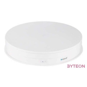 Puluz 30cm USB Electric Rotating Turntable Display White