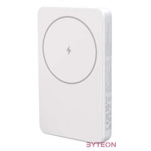 Powerbank with inductive charging 10000mAh, Iphone 12,13 (white)