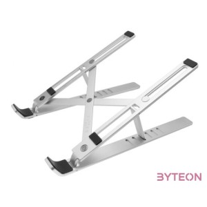 FIXED Frame Fold aluminum folding stand notebooks and tablets Silver