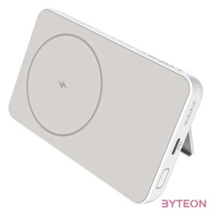 Powerbank with inductive charging 10000mAh, Iphone 12,13 (white)