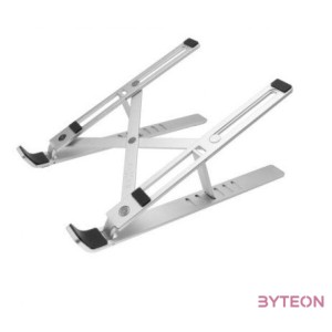 FIXED Frame Fold aluminum folding stand notebooks and tablets Silver