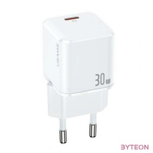 Usams T45 30W Super Si Mini PD Fast Charger White