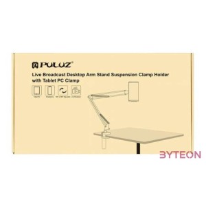 Puluz desk stand with phone,tablet holder (black)