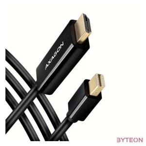 AXAGON RVDM-HI14C2 mini DisplayPort to HDMI active cable 4K30Hz 1,8m Black