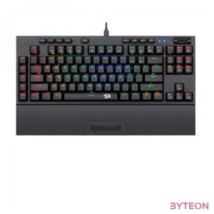Redragon Vishnu RGB Wireless,Wired Blue Mechanical Gaming Keyboard Black HU