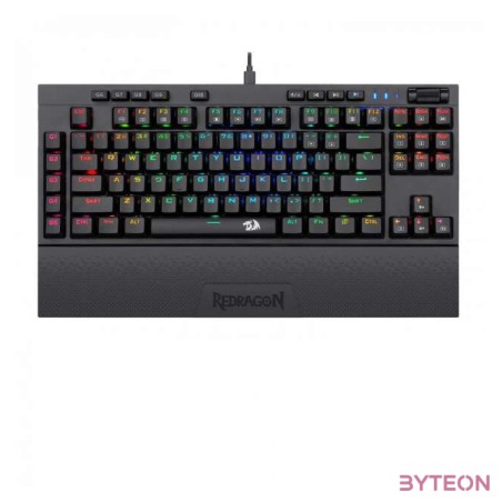 Redragon Vishnu RGB Wireless,Wired Blue Mechanical Gaming Keyboard Black HU
