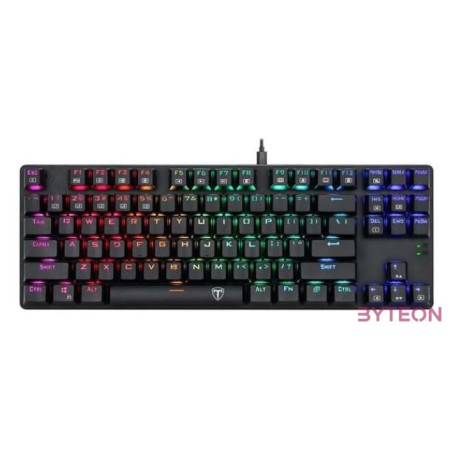 T-Dagger Bora Wired Keyboard Blue Switch Black HU