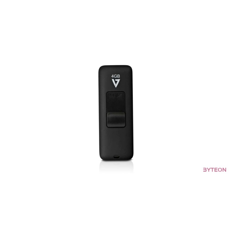 V7 Videoseven Slider 4GB (USB2.0) - Fekete