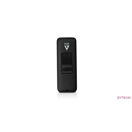 V7 Videoseven Slider 4GB (USB2.0) - Fekete