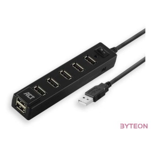 ACT AC6215 USB Hub 7 port with on and off switch