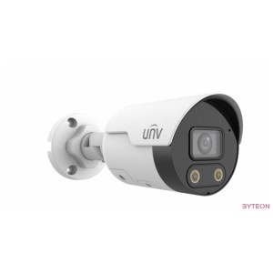 Uniview Prime-I 8MP Tri-Guard csőkamera, 2.8mm fix objektívvel, mikrofonnal és hangszóróval