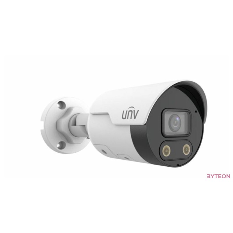 Uniview Prime-I 8MP Tri-Guard csőkamera, 2.8mm fix objektívvel, mikrofonnal és hangszóróval