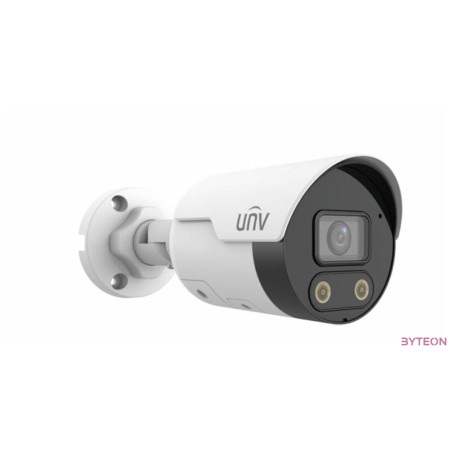 Uniview Prime-I 8MP Tri-Guard csőkamera, 2.8mm fix objektívvel, mikrofonnal és hangszóróval