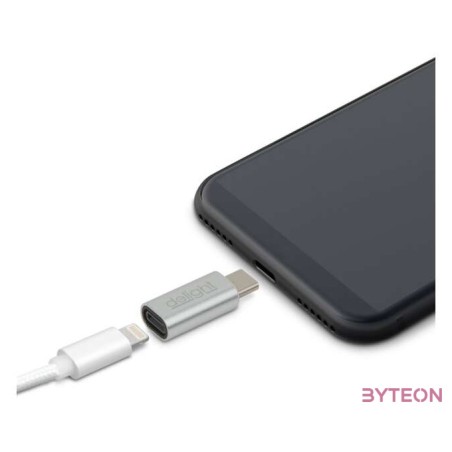 Delight USB Type-C - iPhone Lightning adapter Silver