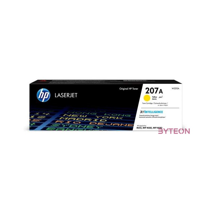 HP 207A Yellow toner